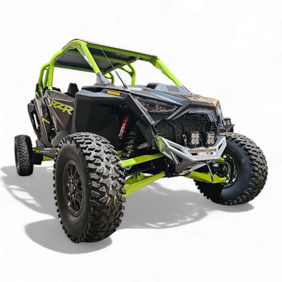 Machined Billet Front Winch Bumper Clear Anodize (Fits: Polaris RZR Pro R / Turbo R 2022-2025)