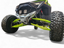 Machined Billet Front Winch Bumper Clear Anodize (Fits: Polaris RZR Pro R / Turbo R 2022-2025)