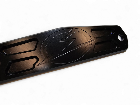UTV Winch Fairlead Cover Plate Black - Elektric Offroad Designs
