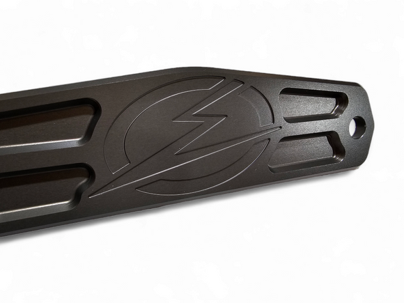 UTV Winch Fairlead Cover Plate Gun Metal - Elektric Offroad Designs