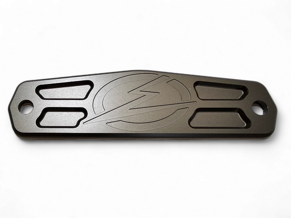 UTV Winch Fairlead Cover Plate Gun Metal - Elektric Offroad Designs