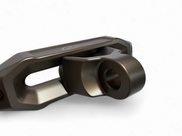 UTV Winch Fairlead and Hook Gunmetal - Elektric Offroad Designs