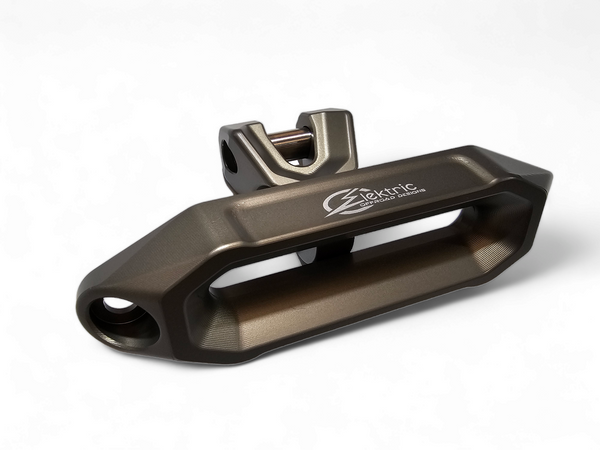 Elektric Offroad Designs UTV Winch Fairlead and Hook (Gunmetal)
