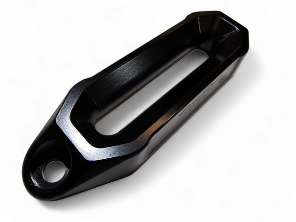 UTV Winch Fairlead and Hook Black - Elektric Offroad Designs