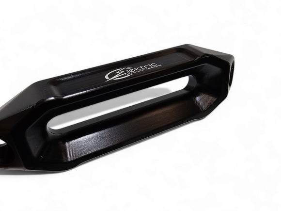 UTV Winch Fairlead and Hook Black - Elektric Offroad Designs