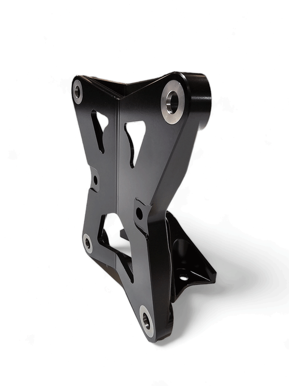 Radius Rod Plate with Tow Hook Black (Fits: Polaris RZR Pro XP 2022-2024)