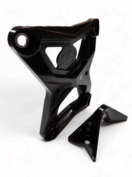 Radius Rod Plate with Tow Hook Black (Fits: Polaris RZR Pro XP 2022-2024)