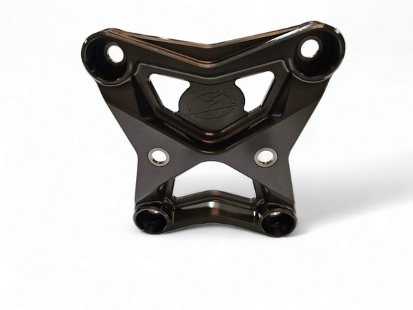 Radius Rod Plate with Tow Hook Gun Metal (Fits: Can-Am Maverick X3 2017-2021)
