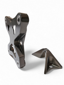 Radius Rod Plate with Tow Hook Gun Metal (Fits: Can-Am Maverick X3 2017-2021)