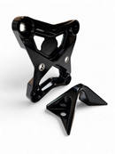 Radius Rod Plate with Tow Hook Black (Fits: Can-Am Maverick X3 2017-2021)