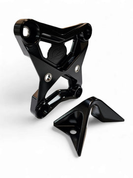 ELEKTRIC OFFROAD 2017-2021 Can Am X3 Maverick EOD Radius Rod Plate with Tow Hook Black