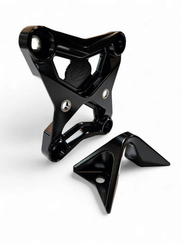 ELEKTRIC OFFROAD 2017-2021 Can Am X3 Maverick EOD Radius Rod Plate with Tow Hook Black