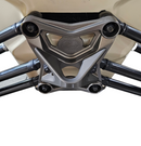 Radius Rod Plate with Tow Hook Gun Metal (Fits: Can-Am Maverick X3 2017-2021)