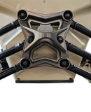 Radius Rod Plate with Tow Hook Gun Metal (Fits: Can-Am Maverick X3 2017-2021)