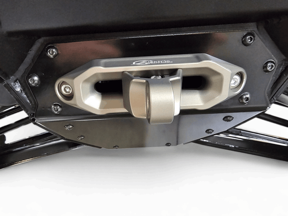 UTV Winch Fairlead and Hook Gunmetal - Elektric Offroad Designs