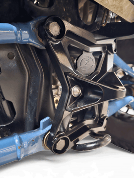 Radius Rod Plate with Tow Hook Black (Fits: Polaris RZR Pro XP 2022-2024)