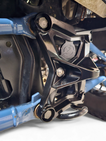 Radius Rod Plate with Tow Hook Black (Fits: Polaris RZR Pro XP 2022-2024)