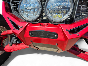 UTV Winch Fairlead Cover Plate Black - Elektric Offroad Designs