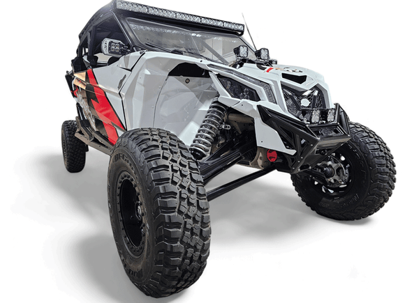 Machined Billet Front Winch Bumper Black Anodize (Fits: Can-Am Maverick X3 2017+)