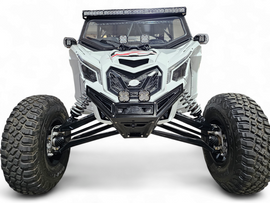 Machined Billet Front Winch Bumper Black Anodize (Fits: Can-Am Maverick X3 2017+)