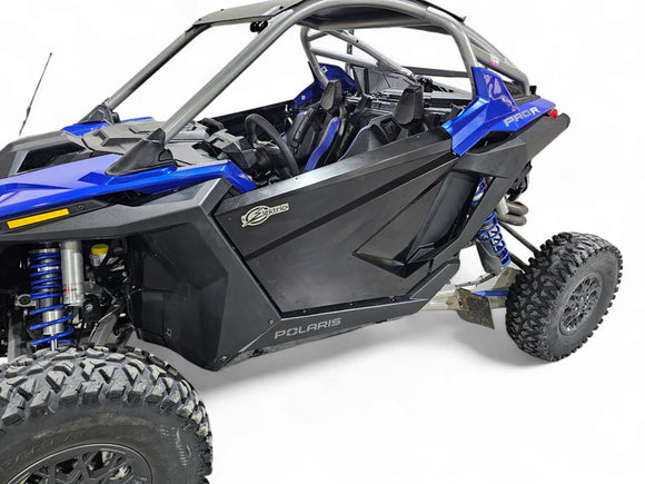 ELEKTRIC OFFROAD Amp Door Skins (Fits: Polaris RZR Pro XP/Pro R/Turbo R 2 Seat 2020+)