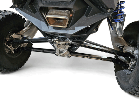High Clearance Radius Rods in Black Finish (Fits: Polaris RZR Pro R, Pro S, Turbo R 2022+)