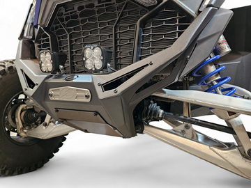 UTV Winch Fairlead Cover Plate Gun Metal - Elektric Offroad Designs