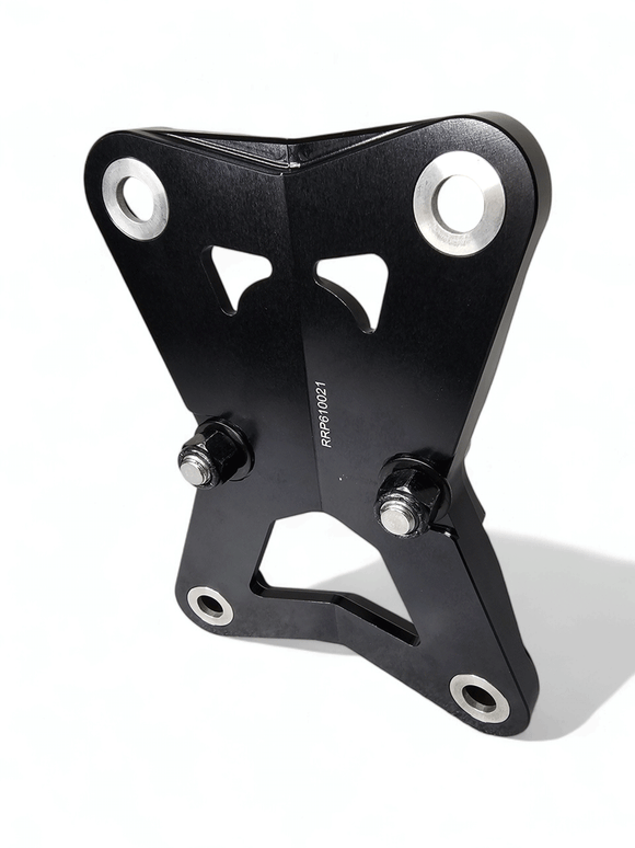Radius Rod Plate with Tow Hook Black (Fits: Polaris RZR Turbo R/Pro R 2022-2025)
