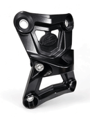 Radius Rod Plate with Tow Hook Black (Fits: Polaris RZR Turbo R/Pro R 2022-2025)