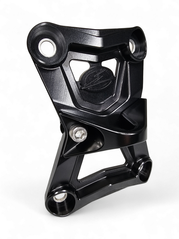 Radius Rod Plate with Tow Hook Black (Fits: Polaris RZR Turbo R/Pro R 2022-2025)