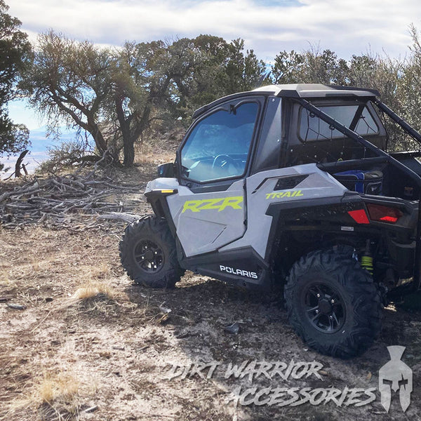 Polaris RZR 900/1000 Trail 2021+ Cab Enclosure "THE VAULT" Upper Side Doors & Panels (Patent Pending) Dirt Warrior Accessories