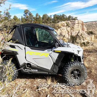 Polaris RZR 900/1000 Trail 2021+ Cab Enclosure "THE VAULT" Upper Side Doors & Panels (Patent Pending) Dirt Warrior Accessories