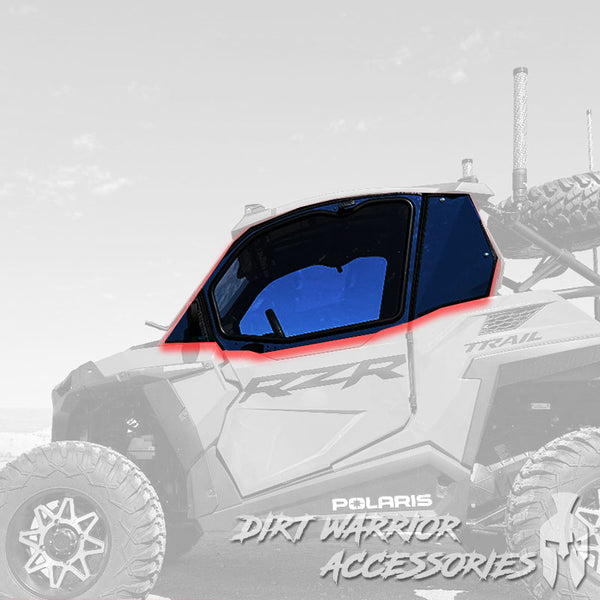 Polaris RZR 900/1000 Trail 2021+ Cab Enclosure "THE VAULT" Upper Side Doors & Panels (Patent Pending)