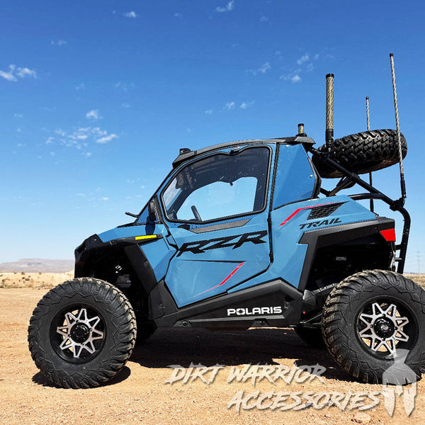 Polaris RZR 900/1000 Trail 2021+ Cab Enclosure "THE VAULT" Upper Side Doors & Panels (Patent Pending) Dirt Warrior Accessories
