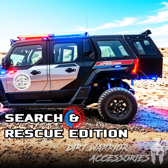 Search & Rescue Edition (SAR) - Polaris Xpedition ADV Enclosed Bed Extender 2024+