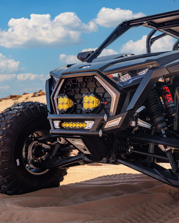 Amp Series Front Bumper (Fits: Polaris RZR Pro R / Pro S / Turbo R 2022+) - 0