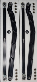 High Clearance Radius Rods in Black Finish (Fits: Polaris RZR Pro R, Pro S, Turbo R 2022+)
