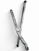 High Clearance Radius Rods in Clear Finish (Fits: Polaris RZR Pro R, Pro S, Turbo R 2022+)