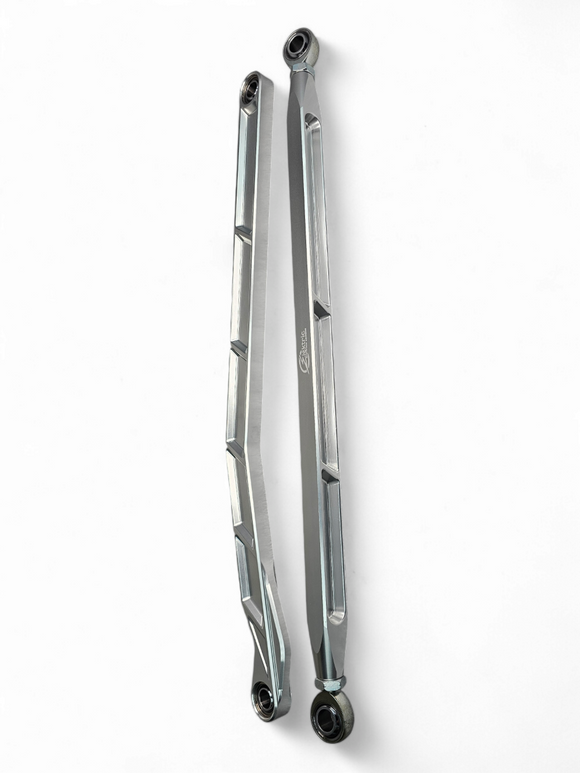 High Clearance Radius Rods in Clear Finish (Fits: Polaris RZR Pro R, Pro S, Turbo R 2022+)