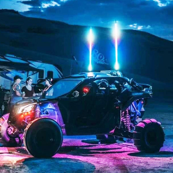 R1 WILDCAT EXTREME LED LIGHT WHIPS (Pair)