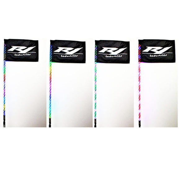 R1 WILDCAT EXTREME LED LIGHT WHIPS (Pair)