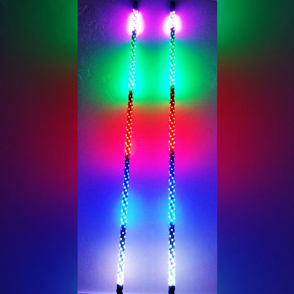 R1 WILDCAT EXTREME LED LIGHT WHIPS (Pair)