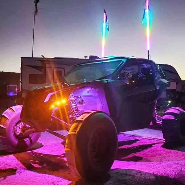 R1 WILDCAT EXTREME LED LIGHT WHIPS (Pair)