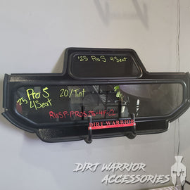 Polaris RZR Pro XP / Pro S Rear Windshield w/ RF System 2025+ 4-SEAT  - CLEARANCE