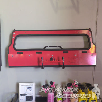 Polaris RZR XP 1000 Rear Windshield 2024 Indy Red - CLEARANCE