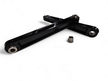 2022 to Current Polaris RZR Turbo R, Pro R Front Sway bar Link in Black Finish - 0