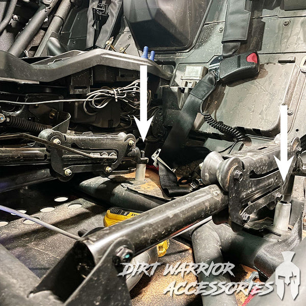 2" or 1.50” Seat Risers for CanAm X3