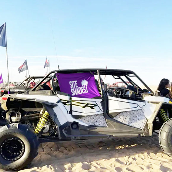 PURPLE 2ft x 2ft SXS Window Shade (PAIR) - Site Shades