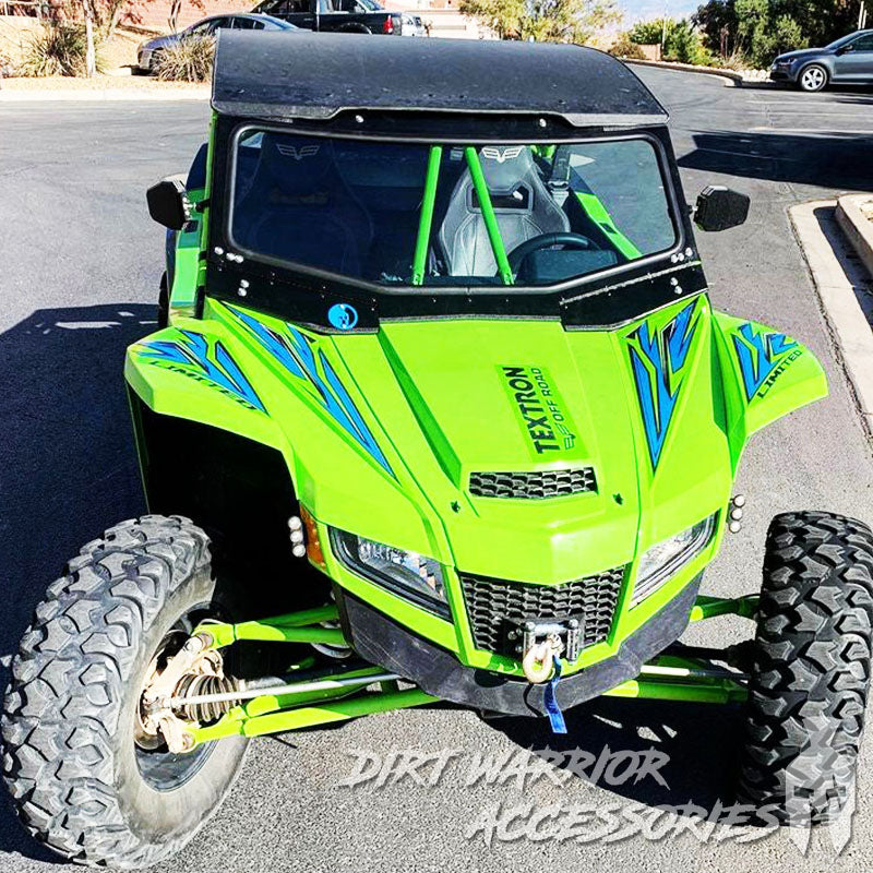 SXS Front Windshield - Textron Wildcat XX 2018-21 | Dirt Warrior