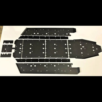 Black Red Trail Armor Can-Am Full Skids 2017-2023 